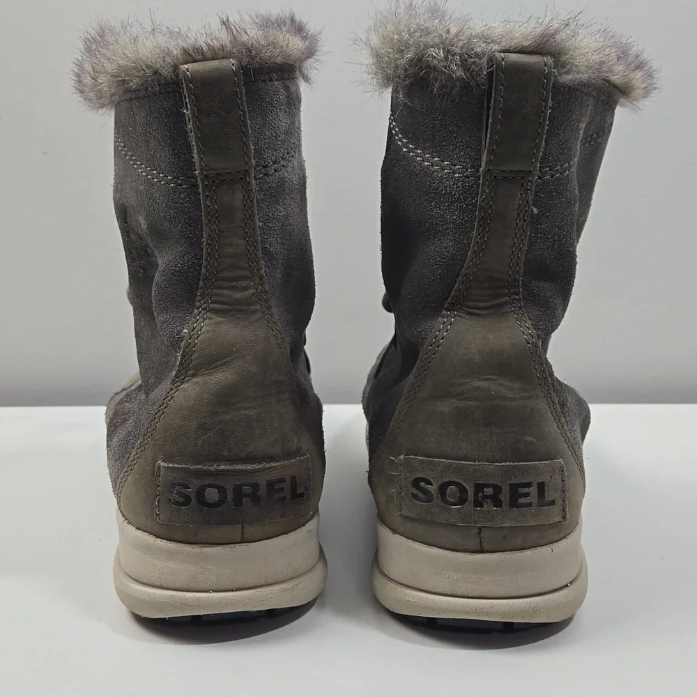 Sorel Explorer Joan Women's Gray Boot